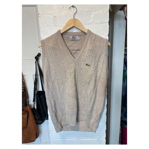 Izote Lacoste vintage sweater vest